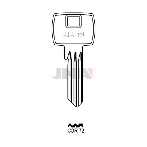 [COR-72] Clé plate ps acier COR-72