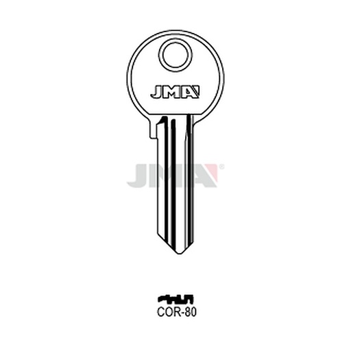 [COR-80] Clé plate ps acier COR-80