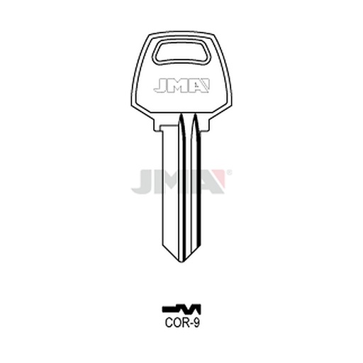[COR-9] Clé plate acier COR-9