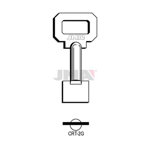 [CRT-2G] Clé dp tf l - 70 mm CRT-2G