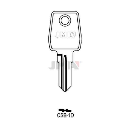 [CSB-1D] Clé plate acier CSB-1D