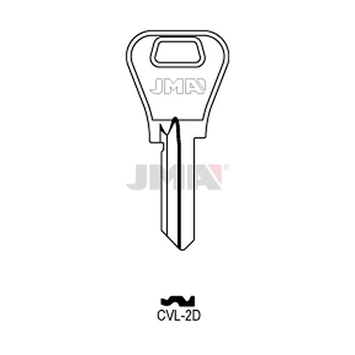 [CVL-2D] Clé plate acier CVL-2D