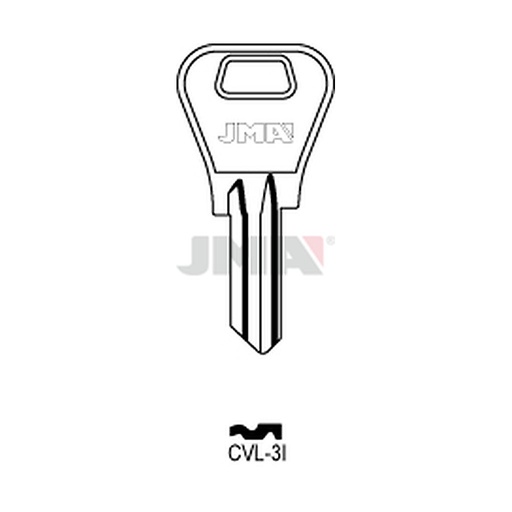 [CVL-3I] Clé plate acier CVL-3I