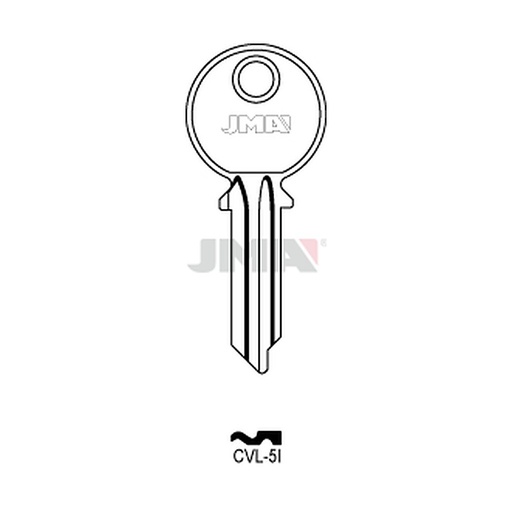 [CVL-5I] Clé plate acier CVL-5I