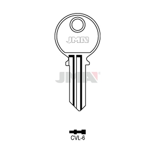 [CVL-6] Clé plate acier CVL-6