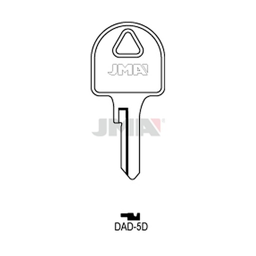 [DAD-5D] Clé plate acier DAD-5D