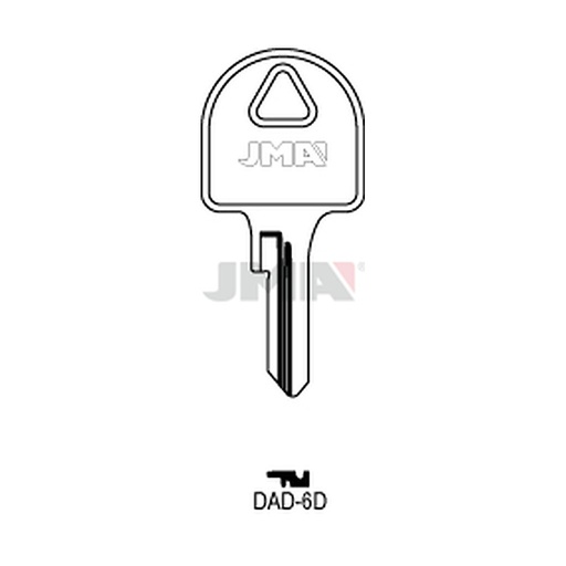 [DAD-6D] Clé plate acier DAD-6D