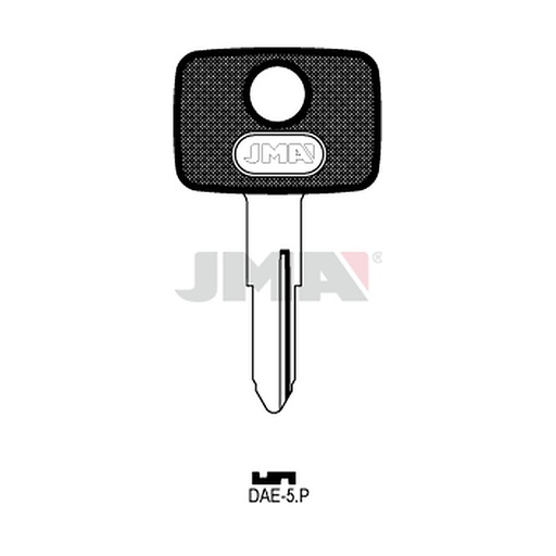[DAE-5P] Clé à tête plastique DAE-5P