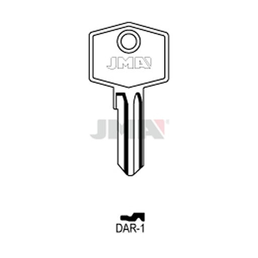 [DAR-1] Clé plate acier DAR-1