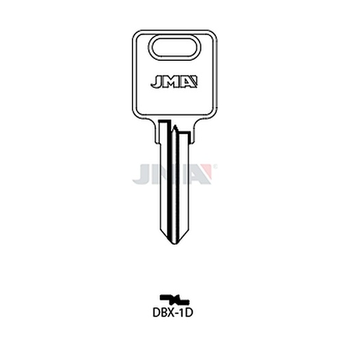 [DBX-1D] Clé plate acier DBX-1D