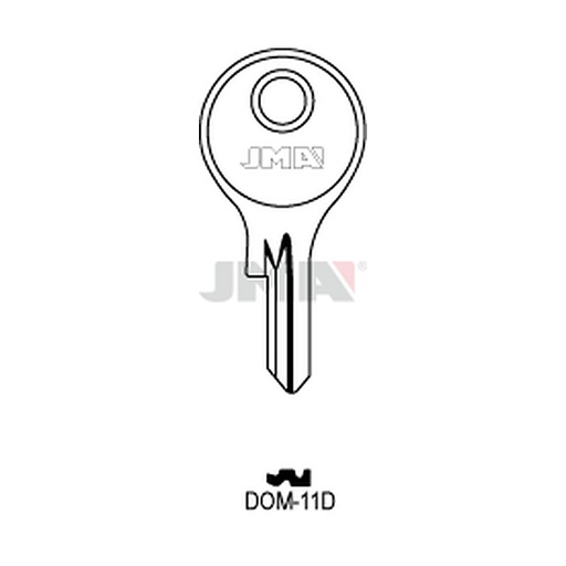 [DOM-11D] Clé plate acier DOM-11D