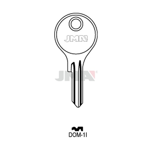 [DOM-1I] Clé plate acier DOM-1I