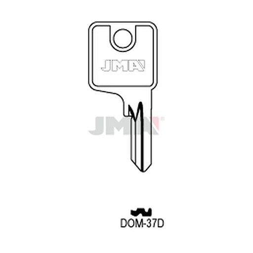 [DOM-37D] Clé plate acier DOM-37D