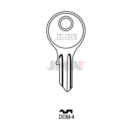 [DOM-4] Clé plate acier DOM-4