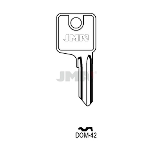 [DOM-42] Clé plate acier DOM-42