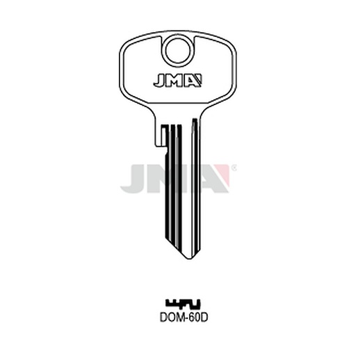 [DOM-60D] Clé plate ps laiton DOM-60D