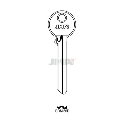 [DOM-66D] Clé plate acier DOM-66D