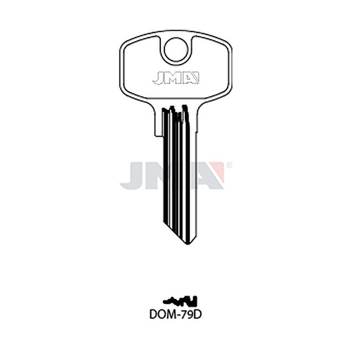 [DOM-79D] Clé plate ps acier DOM-79D