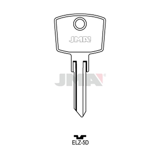 [ELZ-5D] Clé plate acier ELZ-5D
