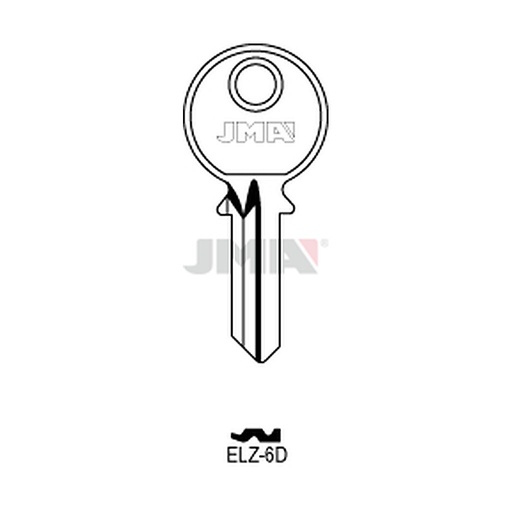 [ELZ-6D] Clé plate acier ELZ-6D