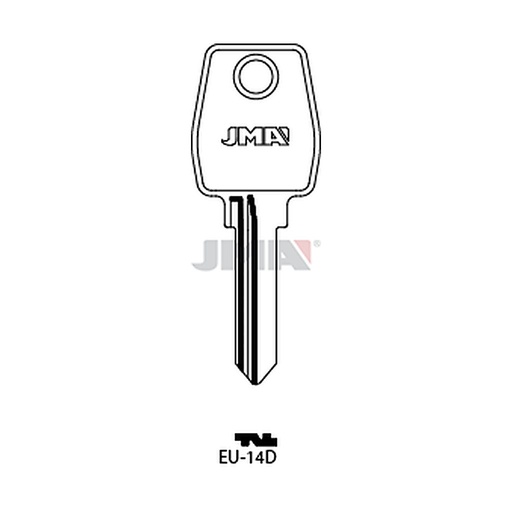 [EU-14D] Clé plate acier EU-14D