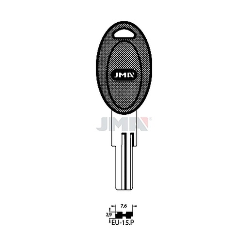 [EU-15P] Cles speciale tête plastique EU-15P
