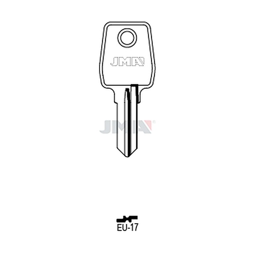 [EU-17] Clé plate acier EU-17
