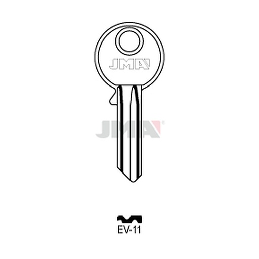 [EV-11] Clé plate acier EV-11