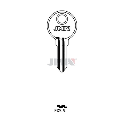 [EXS-3] Clé plate acier EXS-3