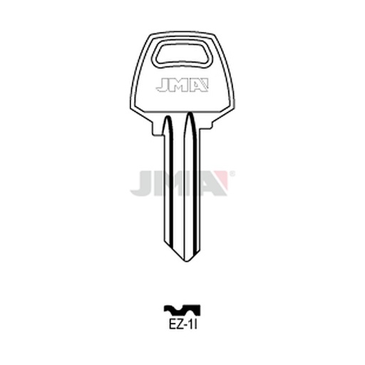[EZ-1I] Clé plate acier EZ-1I