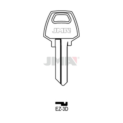 [EZ-3D] Clé plate acier EZ-3D