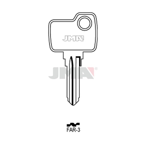 [FAR-3] Clé plate acier FAR-3