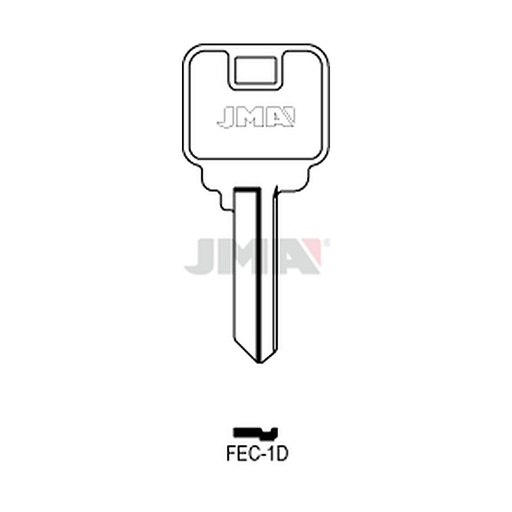 [FEC-1D] Clé plate acier FEC-1D