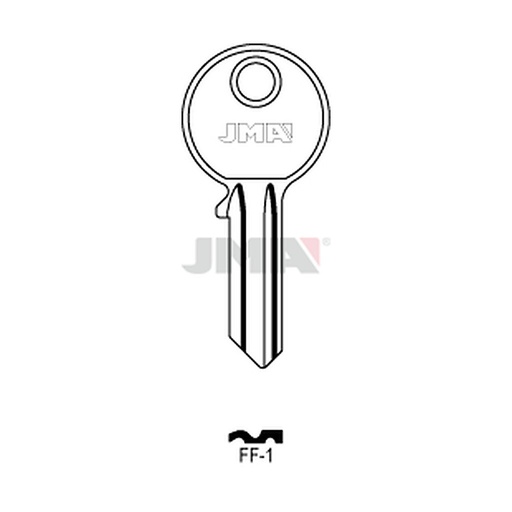 [FF-1] Clé plate acier FF-1