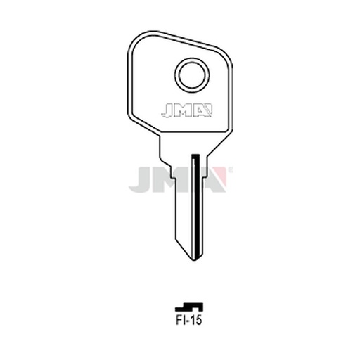 [FI-15] Clé plate acier FI-15