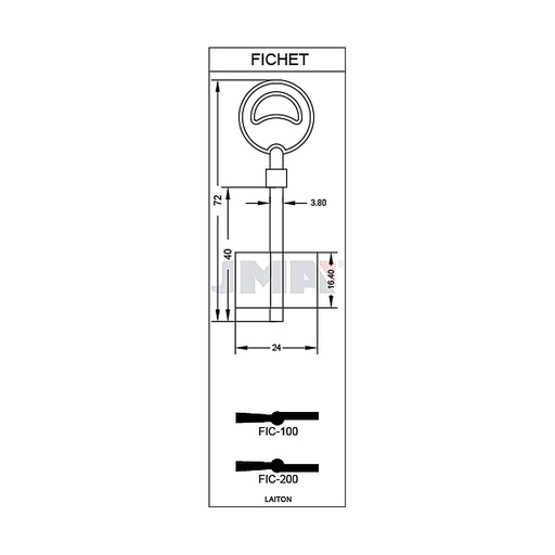 [FIC-100] Clé diverse spéciale t3 FIC-100