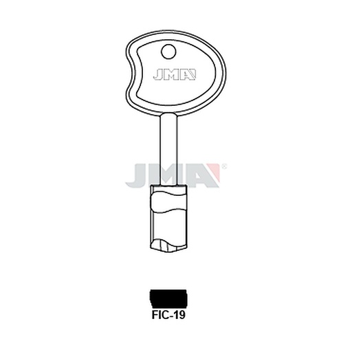 [FIC-19] Clé spec.cyl.hors tarif fic-18z - FIC-19