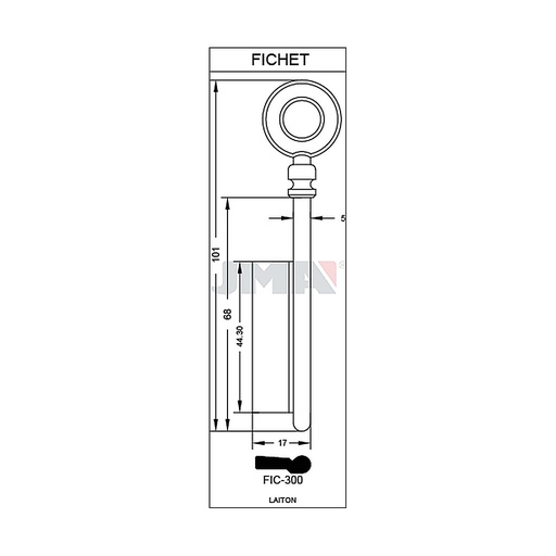 [FIC-300] Clé diverse spéciale t3 FIC-300