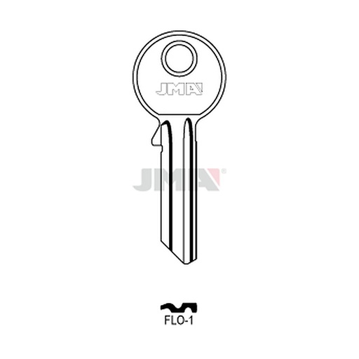 [FLO-1] Clé plate acier FLO-1
