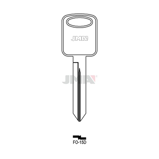 [FO-15D] Clé plate acier FO-15D