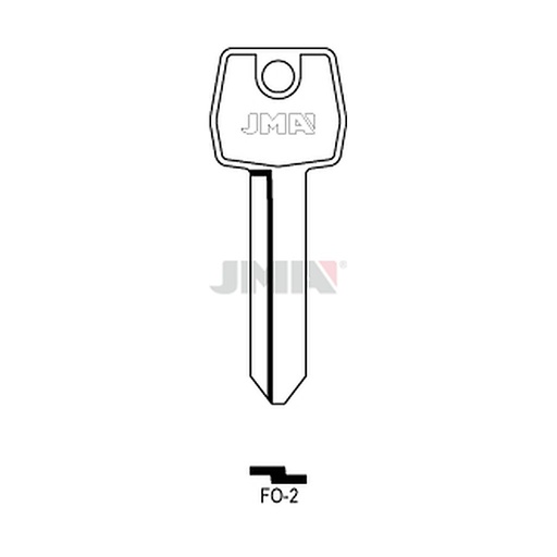 [FO-2] Clé plate acier FO-2