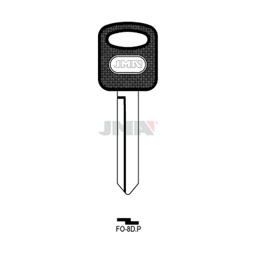 [FO-8DP] Clé à tête plastique FO-8DP