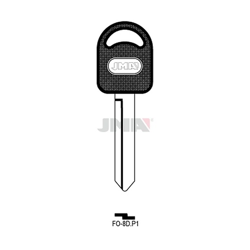 [FO-8DP1] Clé à tête plastique FO-8DP1