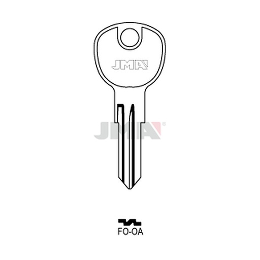 [FO-OA] Clé plate acier FO-OA
