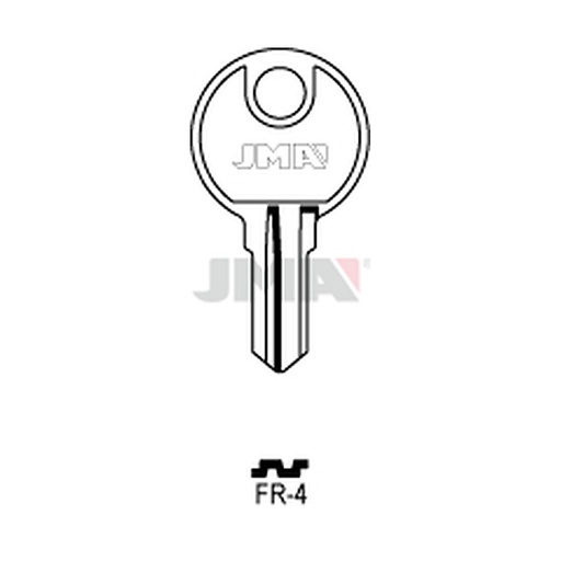 [FR-4] Clé plate acier FR-4