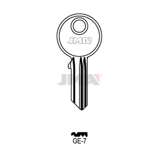 [GE-7] Clé plate acier GE-7