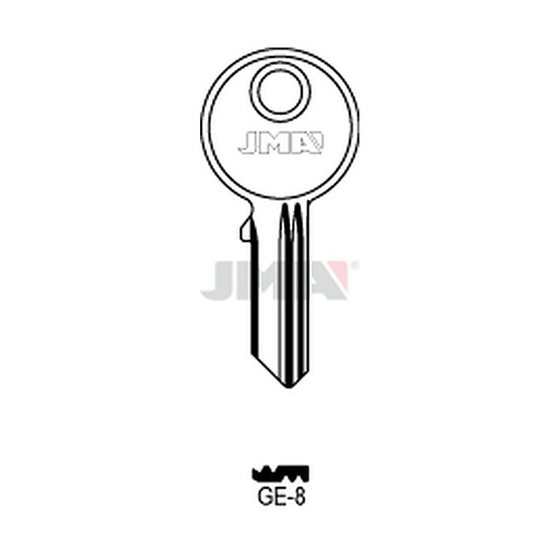 [GE-8] Clé plate acier GE-8