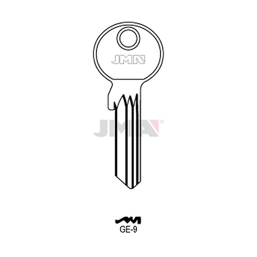 [GE-9] Clé plate ps acier GE-9
