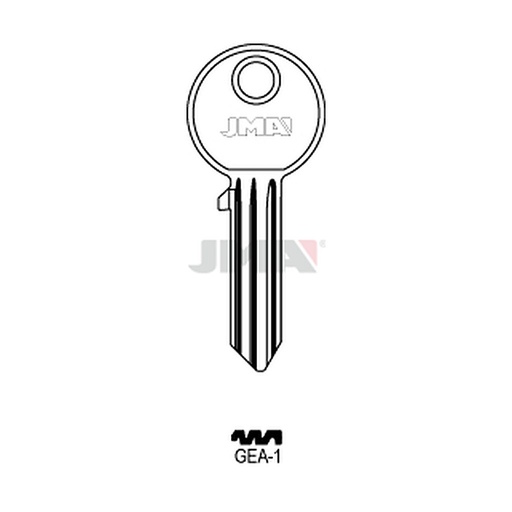 [GEA-1] Clé plate acier GEA-1