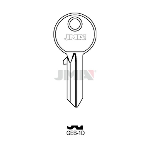 [GEB-1D] Clé plate acier GEB-1D